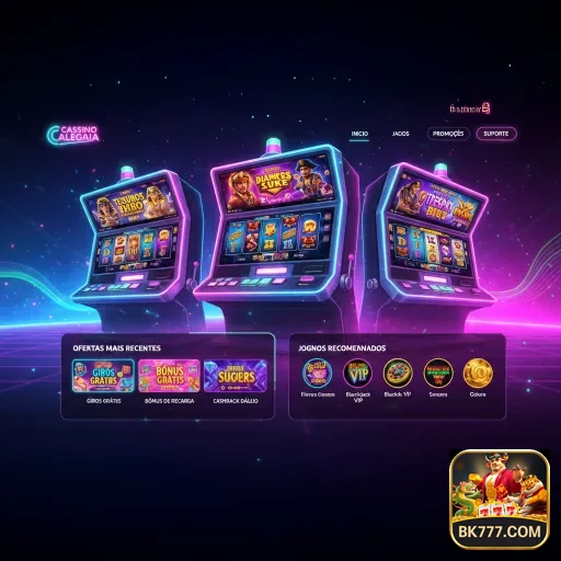 Ilustração de Variedade em Jogos de Slots